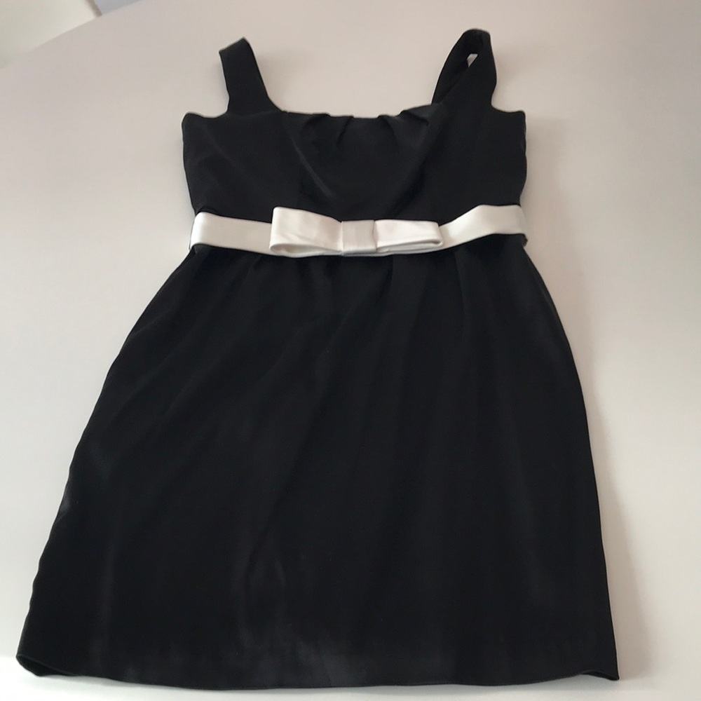 New with tags black silky dress